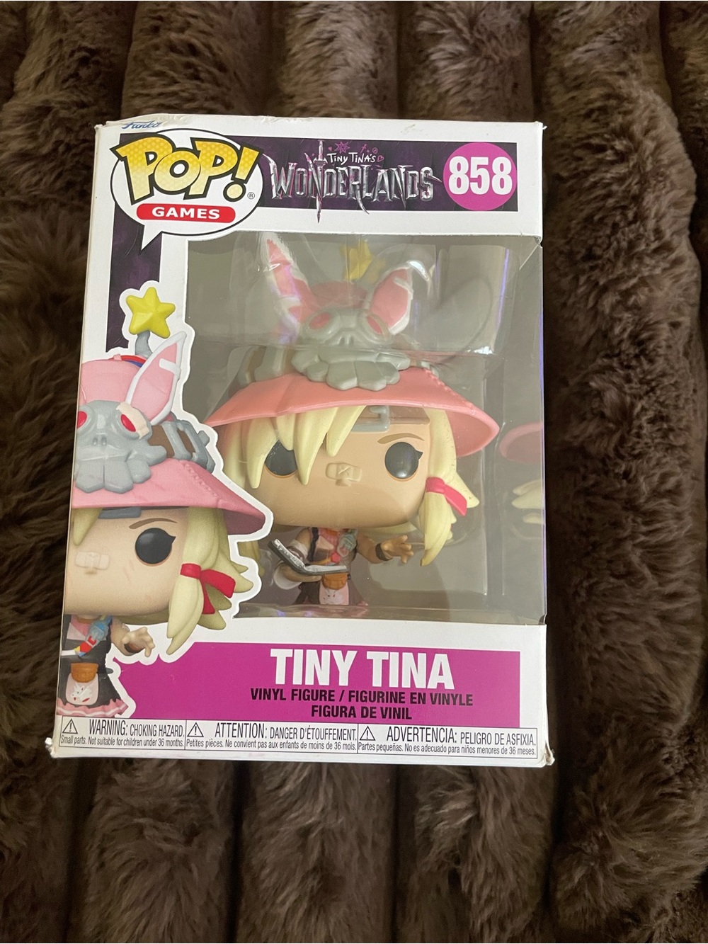 Funko Pop! Games Tiny Tina Vinyl Figure - Pink, Blonde, Gray